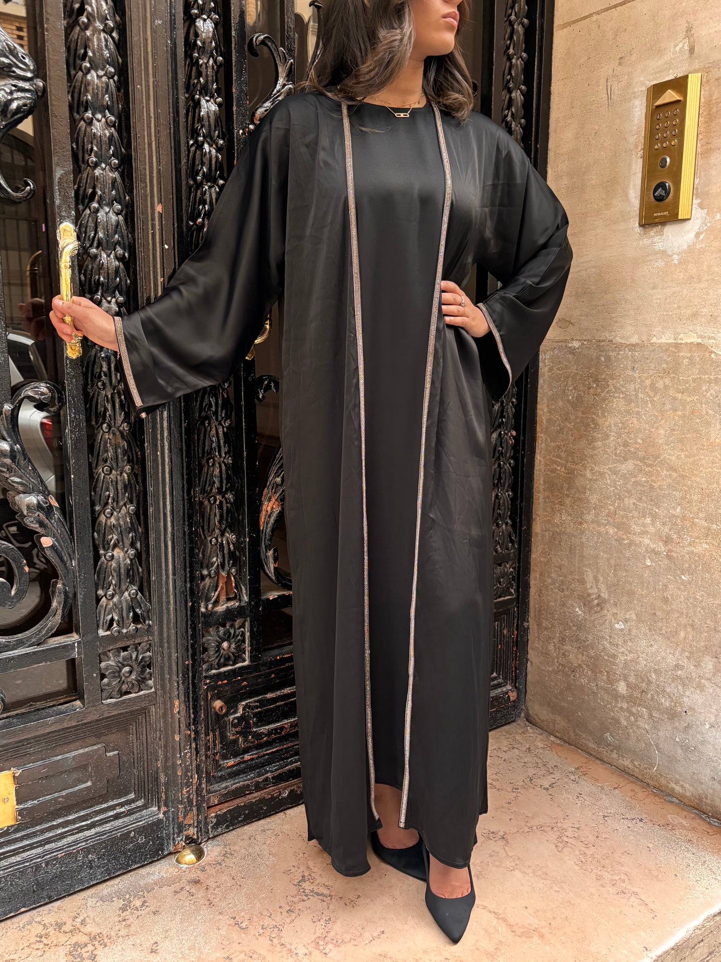 Abaya classy noir