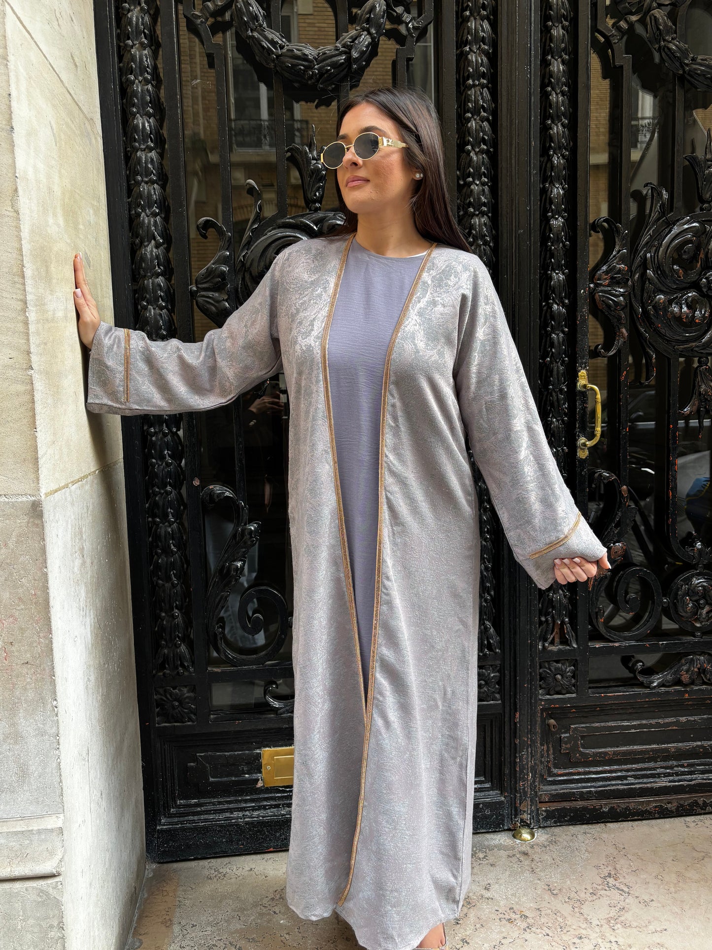 Abaya ABU DHABI violet